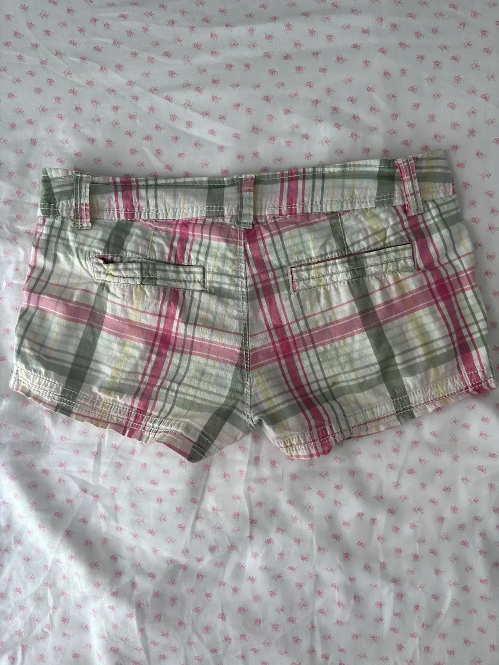 Y2K girly plaid shorts - Picture 2 of 4